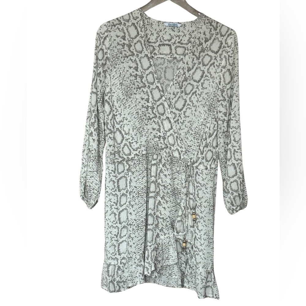 BLUE‎ ISLAND BOHO DRESS NWOT